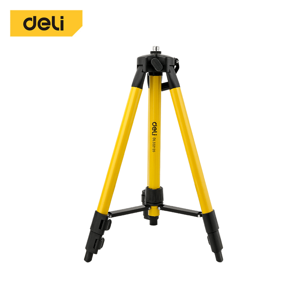 ขาตั้งเครื่องวัดระดับ DELI EDL332120-YL-01 สีเหลือง_0